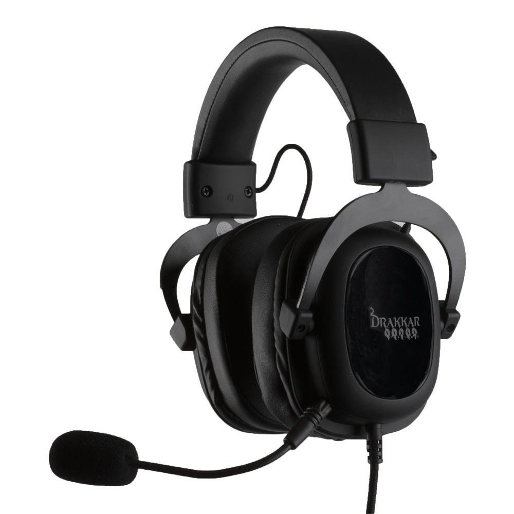 Konix Drakkar KX DKP 7.1HYBRID BODHRAN HEADSET Слушалки Жичен Лента за глава Игри Черен (KX-DKP-GH70-PC)-0