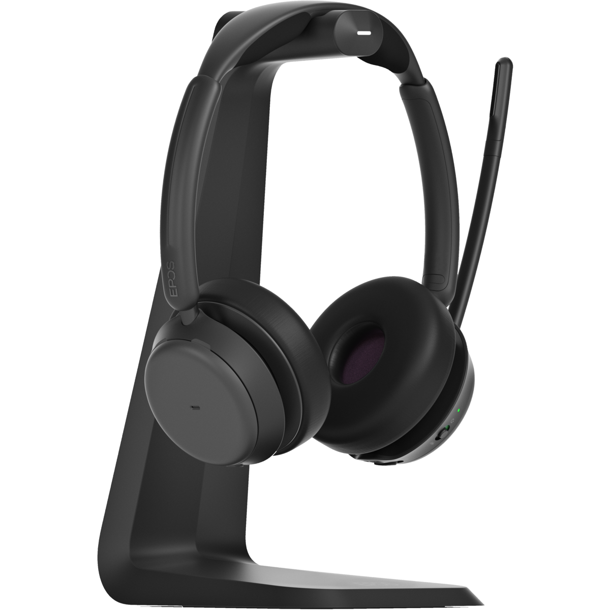 EPOS IMPACT 1061 ANC Căști Fără fir Bandă de fixare pe cap Birou/Call center Bluetooth Stand de încărcare Negru (1001131)-0