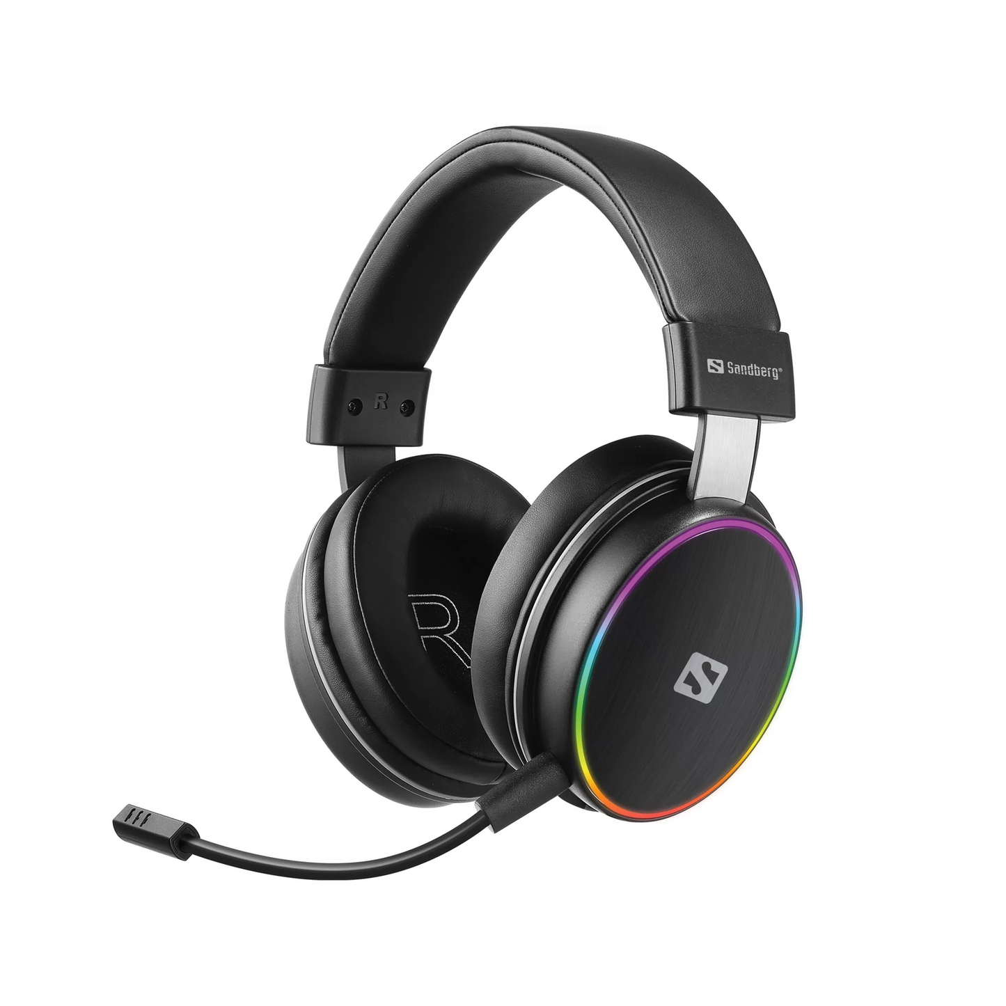 Sandberg 126-42 słuchawki/zestaw słuchawkowy Przewodowy i Bezprzewodowy Opaska na głowę Gaming Bluetooth Czarny (126-42)-0