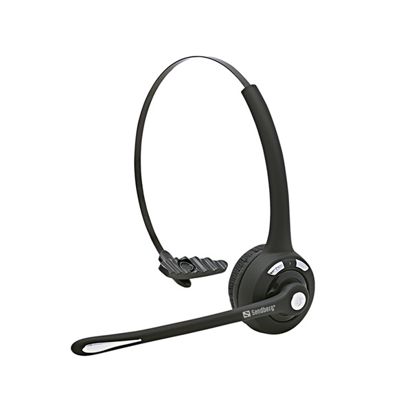 Sandberg 126-23 cască audio & cască cu microfon Căști Fără fir Bandă de fixare pe cap Birou/Call center Bluetooth Negru (126-23)-0